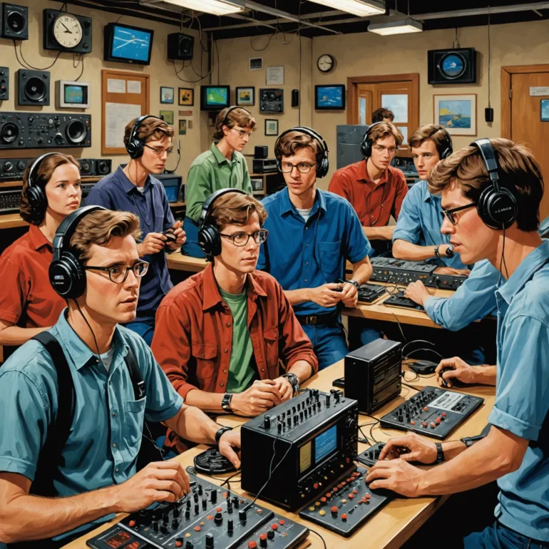 Погружение в мир радиотехники: освоение приемников и техники на радиотехнических радиолюбительских курсах