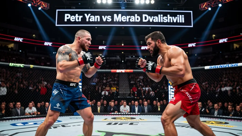 Петр Ян vs Мераб Двалишвили: разбор боя UFC и кто победит в поединке бantamweight